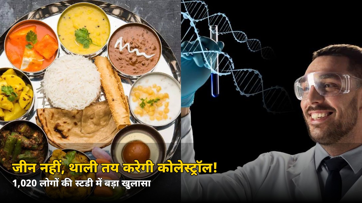 थाली में छिपा है कोलेस्ट्रॉल का असली राज! 1,020 लोगों की स्टडी में बड़ा खुलासा