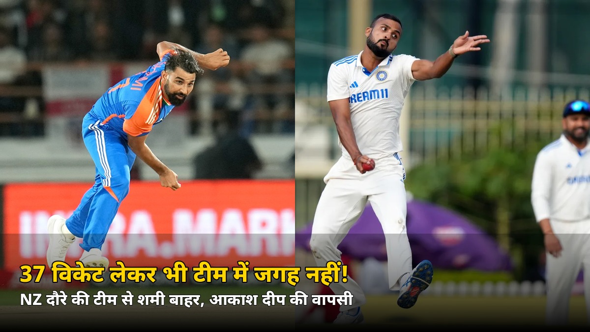 37 विकेट लेकर भी टीम इंडिया में जगह नहीं, जानिए शमी को लेकर BCCI ने क्या किया